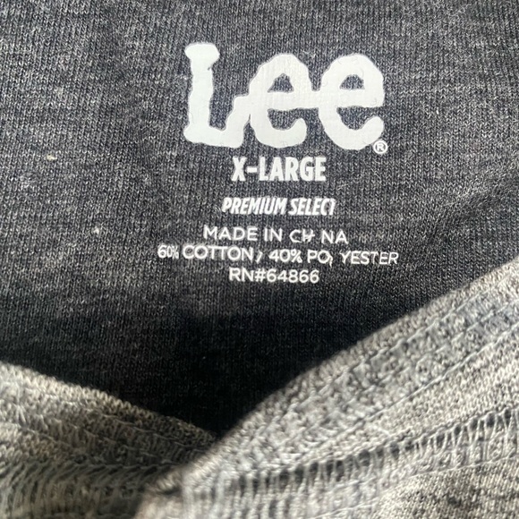 Lee‎ Comfort Henley long sleeve pullover shirt - Picture 3 of 7